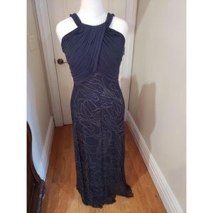 Tadashi Navy gown